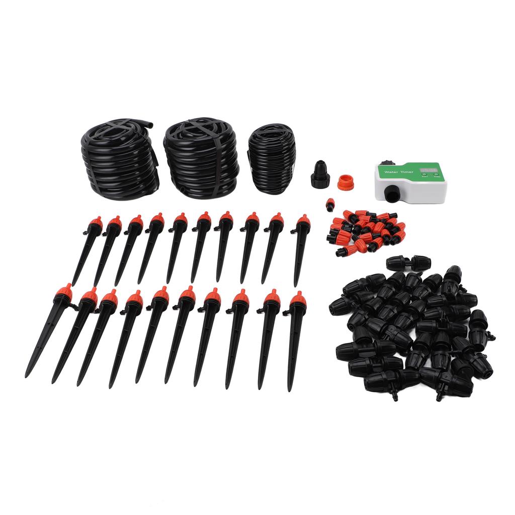 Система капельного орошения, комплект, автоматическая система полива с таймером подачи воды для теплицы, сада, газона