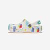 Crocs Классические детские сабо с рисунком каракули, CRS210356, 1010107511, популярная корейская обувь
