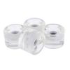 Longboard Wheel Replacement PU Light Up Cruiser Wheels 70mm Big Size for Downhill Mountain Riding and Street Sliding