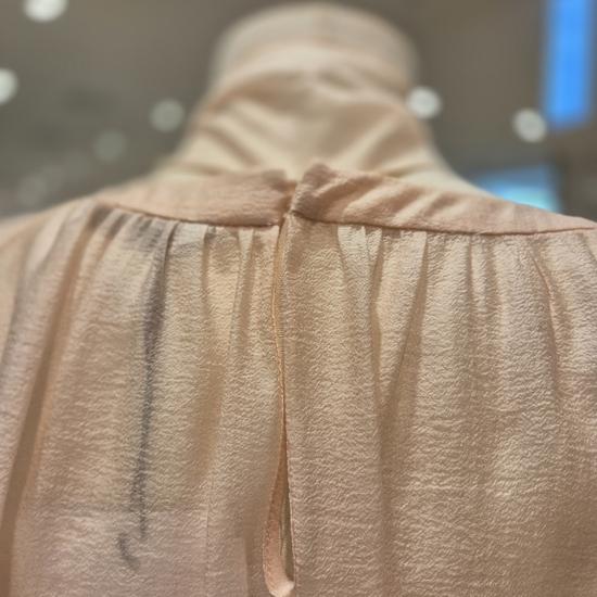 Ribbon Tie Blouse EWBLPI0700