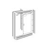 DAIKEN Lacra Close Body for Sliding Doors, Heavy Duty, J, June 2014 Onwards (PQDDKB033J)