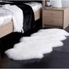 Imitation Wool Carpet Bedroom Decoration Bedside Carpet Living Room Carpet Irregular Plush Carpet Modern Minimalist