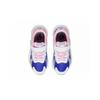 Li Ning Kids Mesh Rebound Sports Non-Slip Shock Absorbing Durable Breathable Lightweight Casual Shoes Kids Casual Shoes White Blue Pink YKNS068-4