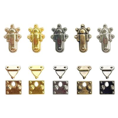 5/10pcs High Quality Mini Metal Crafts Lock Multi-colors Doll Bags Parts Bag Lock Buckle DIY Doll Accessories