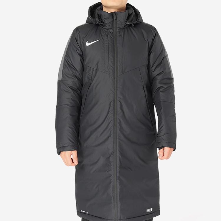 Nike Парки Мужские Черные С Капюшоном Умеренные AR4502-010