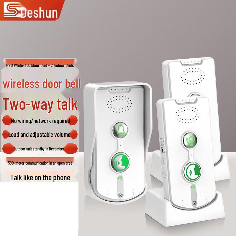 DESHUN H8U Wireless Voice Intercom System