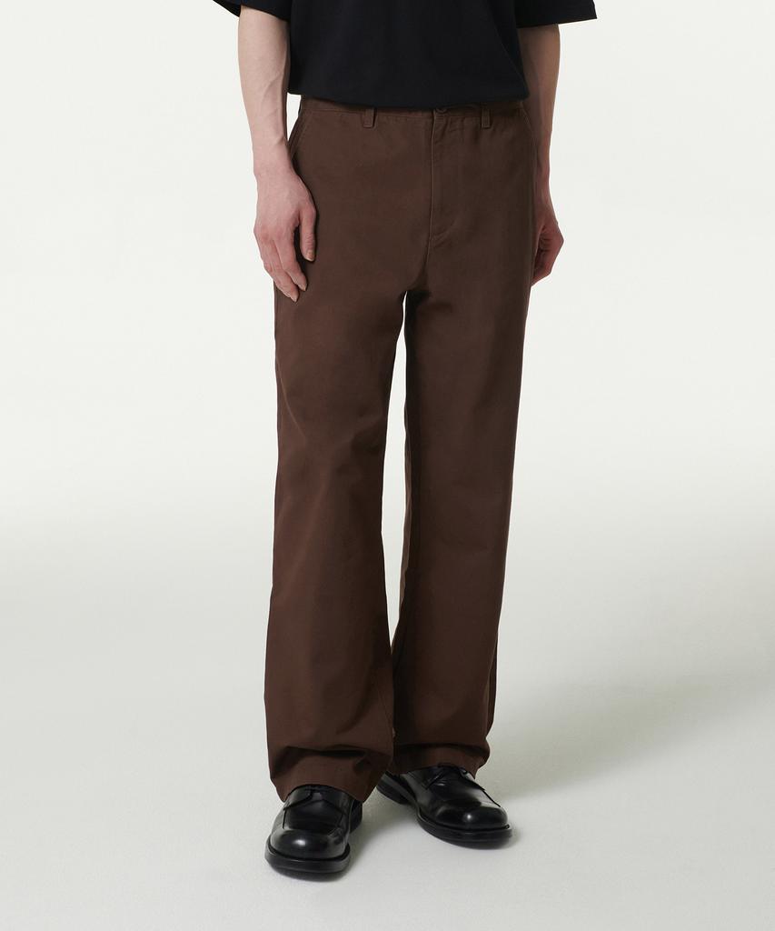 MUSINSA STANDARD Wide Chino Pants [Baroque Brown]