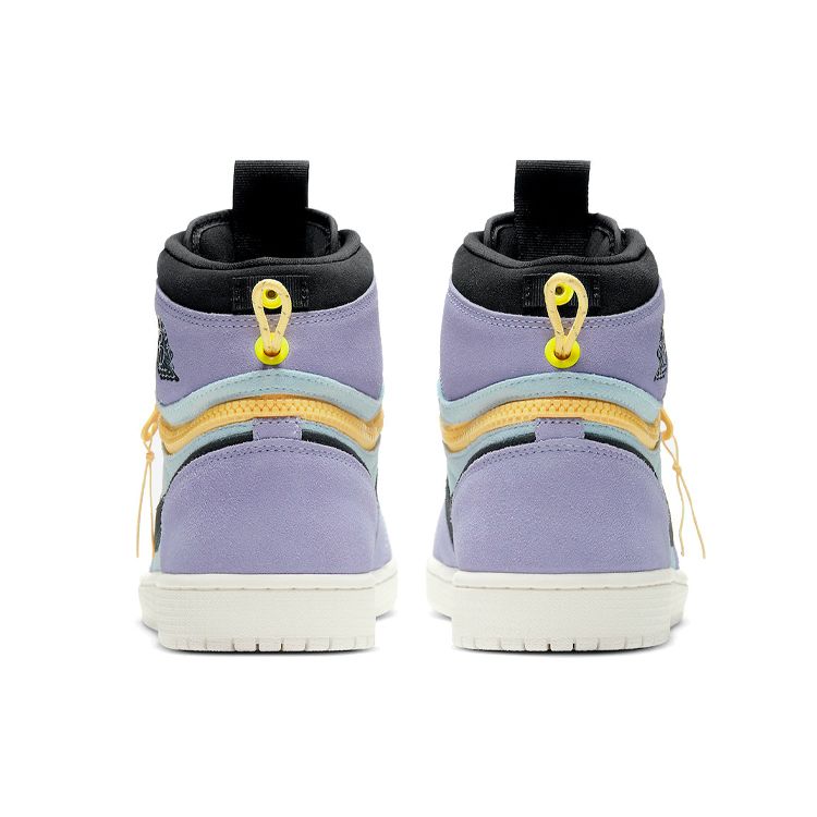Air Jordan 1 High Switch Purple Pulse Мужские кроссовки Glacier-Blue Sail Black CW6576-500