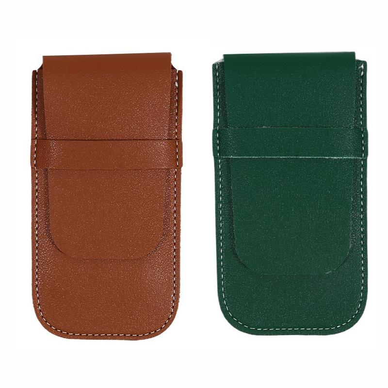 1/2 шт. ПУ Органайзер для часов Пылезащитный чехол для часов Простой откидной чехол Утолщенная кожа Защита от царапин Сумка для размещения часов НОВЫЙ