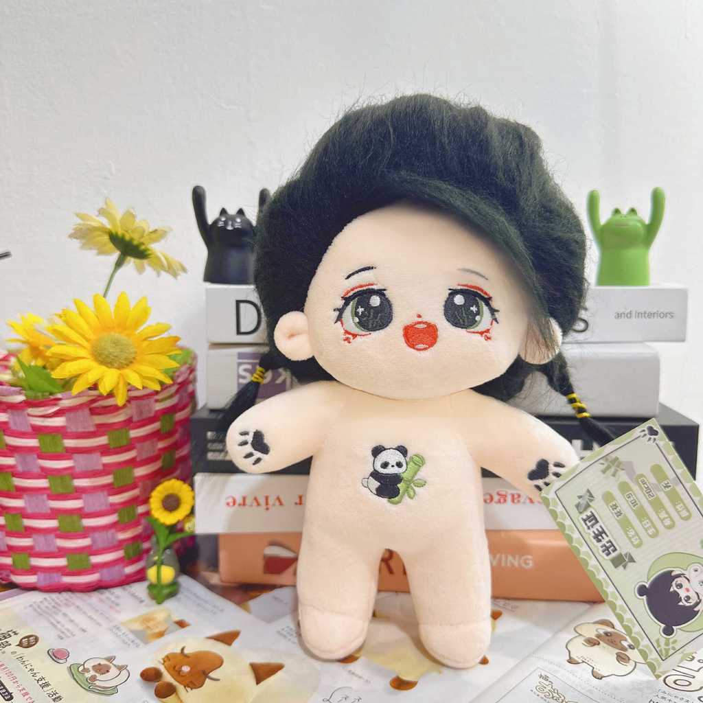 Cotton Stuffed Doll With Removable Clothes For Kids And Adults Collectible Plush Toy Gift