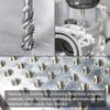 Uncoated Spiral Flute Threading Tap HSS (High Speed Steel)  Wide Application