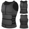 Мужская компрессионная рубашка, формирователь талии, спортивный жилет, утягивающее нижнее белье, костюм для сауны, тренировочная майка, майка, корректирующее белье