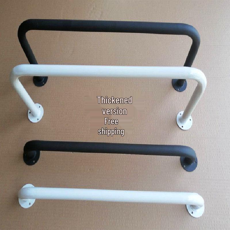 Gold Wall-Mounted Iron Display Stand & Clothes Hanging Rod