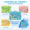 Creative 26  Keyboard Keychain 26 Grid Fidget Toy Funny Sensory Clicker Toys  Backpack Hanging