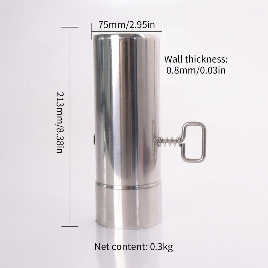 Многоцелевые регулируемые прочные дымоходные трубы из нержавеющей стали с заслонкой, модный аксессуар для выхлопа печи для палатки