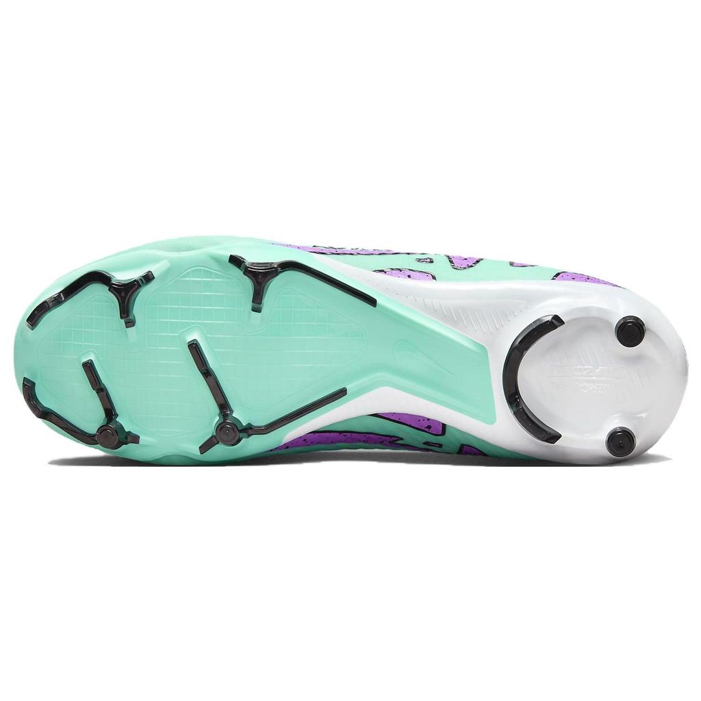 Nike Zoom Кроссовки унисекс Mercurial Superfly 9 Academy MG Peak Ready Pack Синий Гипер-Бирюзовый Черный DJ5625-300