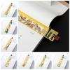 Полая раскрашенная закладка Классическая полая закладка Измерительный инструмент Латунная закладка Рисовать линии