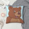 Little Bear Tv Show Pillowcase Polyester Linen Velvet Printed Zip Decorative Pillow Case Bed Cushion Cover