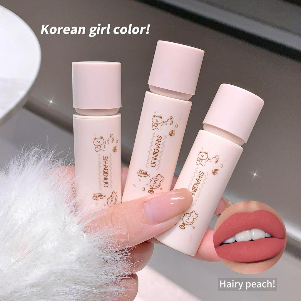 SHAQINUO Глина для губ Cloudy Lip Clay Colours Matte Lip Mud & Design Cosmetics Lip Mud для ежедневного нанесения макияжа