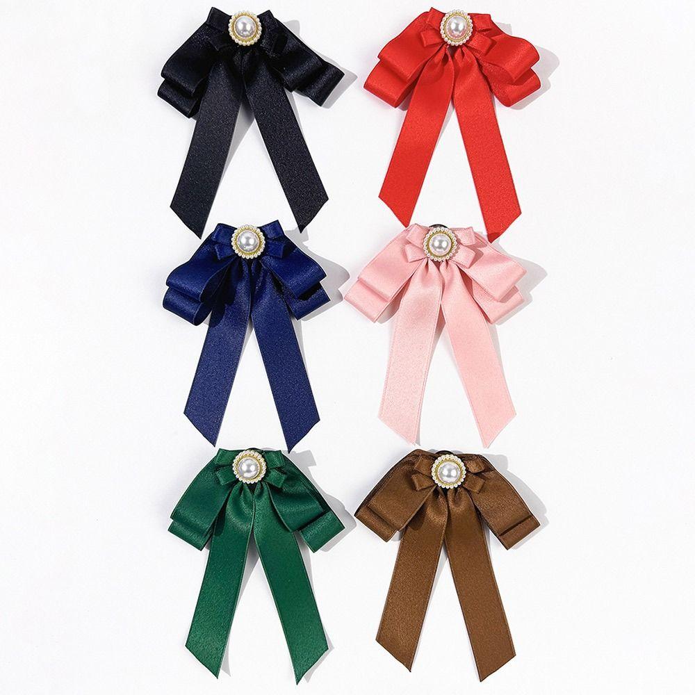 Preppy Style Bowknot Neckties Simple Ladies Neck Wear Fashion Women Necktie Business