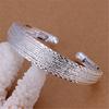 925 Stamped New Bangle Bracelet For Women Men Charms Fashion Bracelets Cuff Bangle Lucky Jewelry Wedding Gift Pulseras Mujer