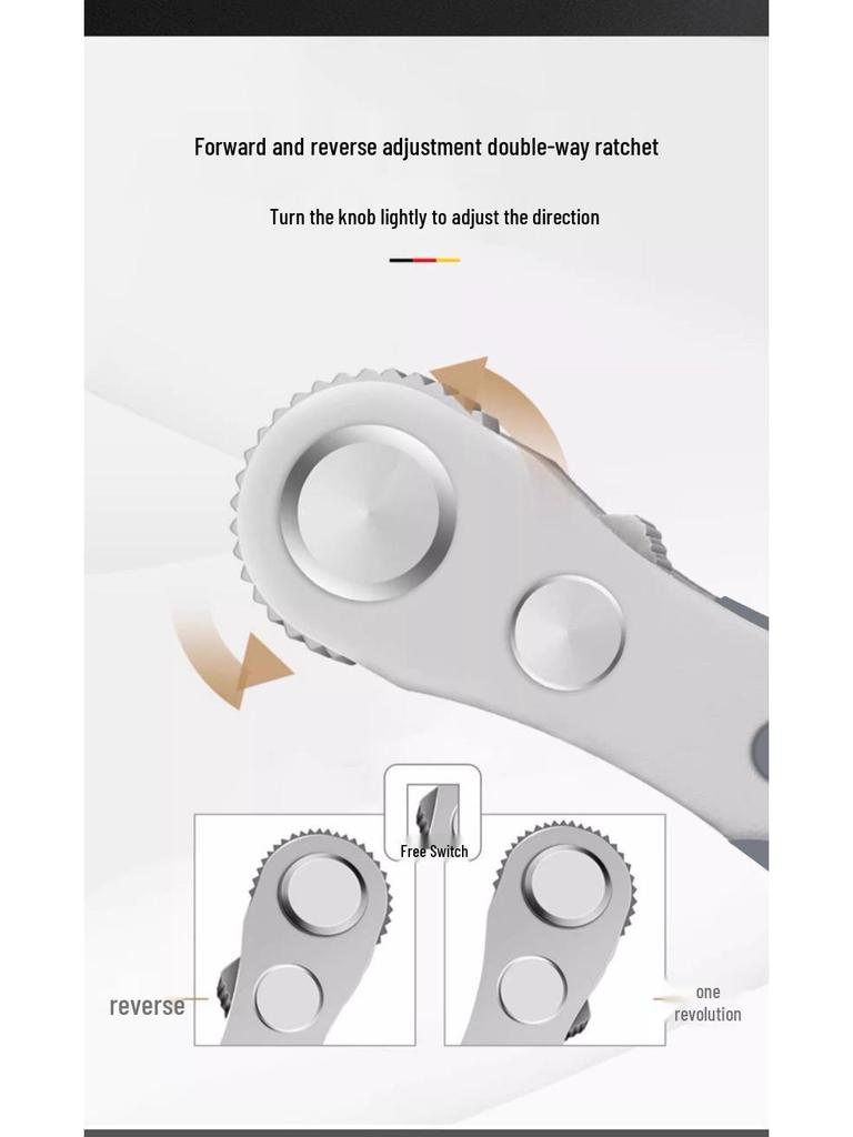 24-in-1 Multifunctional Ratchet Screwdriver Set for Home Repair