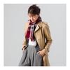 Used [Pashmina Collection] Merino Cashmere Scarf Check Gift Boxed Outlet