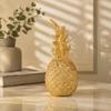 Gold Pineapple Figurine Big Size Pineapple Ornament Artificial Resin Sculpture  for Cabinet Decor