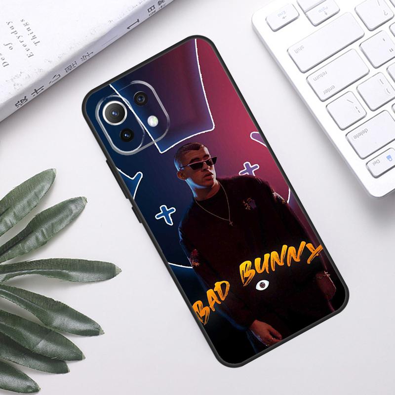 Чехол Bad Bunny для POCO F5 X3 X5 Pro F3 F4 GT M5s C40 Задняя крышка для Xiaomi 13 12 Lite 11T 12T Pro 12X