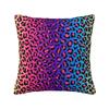 Colofrul Rainbow Leopard Throw Pillow Case Home Decorative Modern Cushions Cover For Sofa Chair Square Polyester Pillowcase