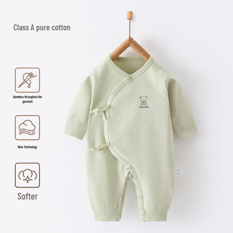 Детский боди из чистого хлопка - Монашеский комбинезон для новорожденных на все сезоны (0-3 месяца)
