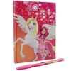 Cahier - Mia and Me - Stylo Inclus - 12x17 Cm - Rose - Pour Filles Enfants