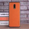 Case for Oneplus 6T 6 Coque Luxury Textile Leather Skin Soft TPU Hard PC Phone Cover for Oneplus 6T Case Funda