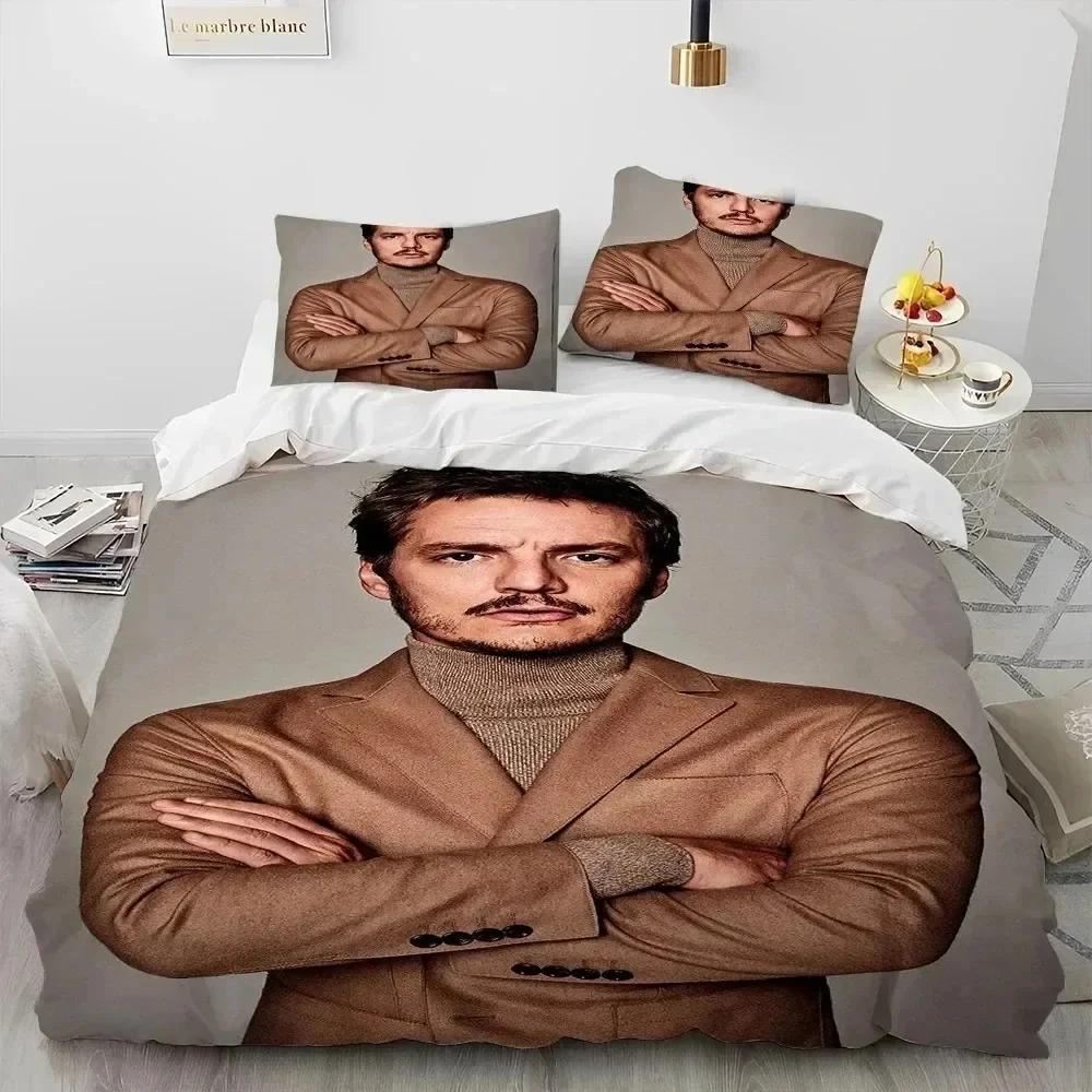 Роскошный Новый 3D Принт Хосе Педро Бальмаседа Паскаль Фото Постельное Белье Набор Пододеяльник Комплект Постельного Белья Покрывало Наволочка Королева Мальчики Взрослый