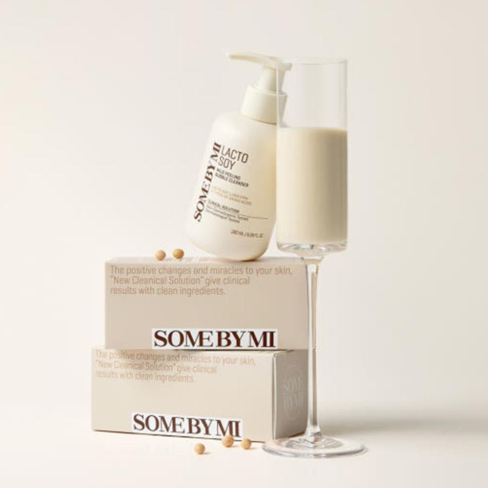 Some By Mi Lacto Soy Mild Peeling Bubble Cleanser 180ml