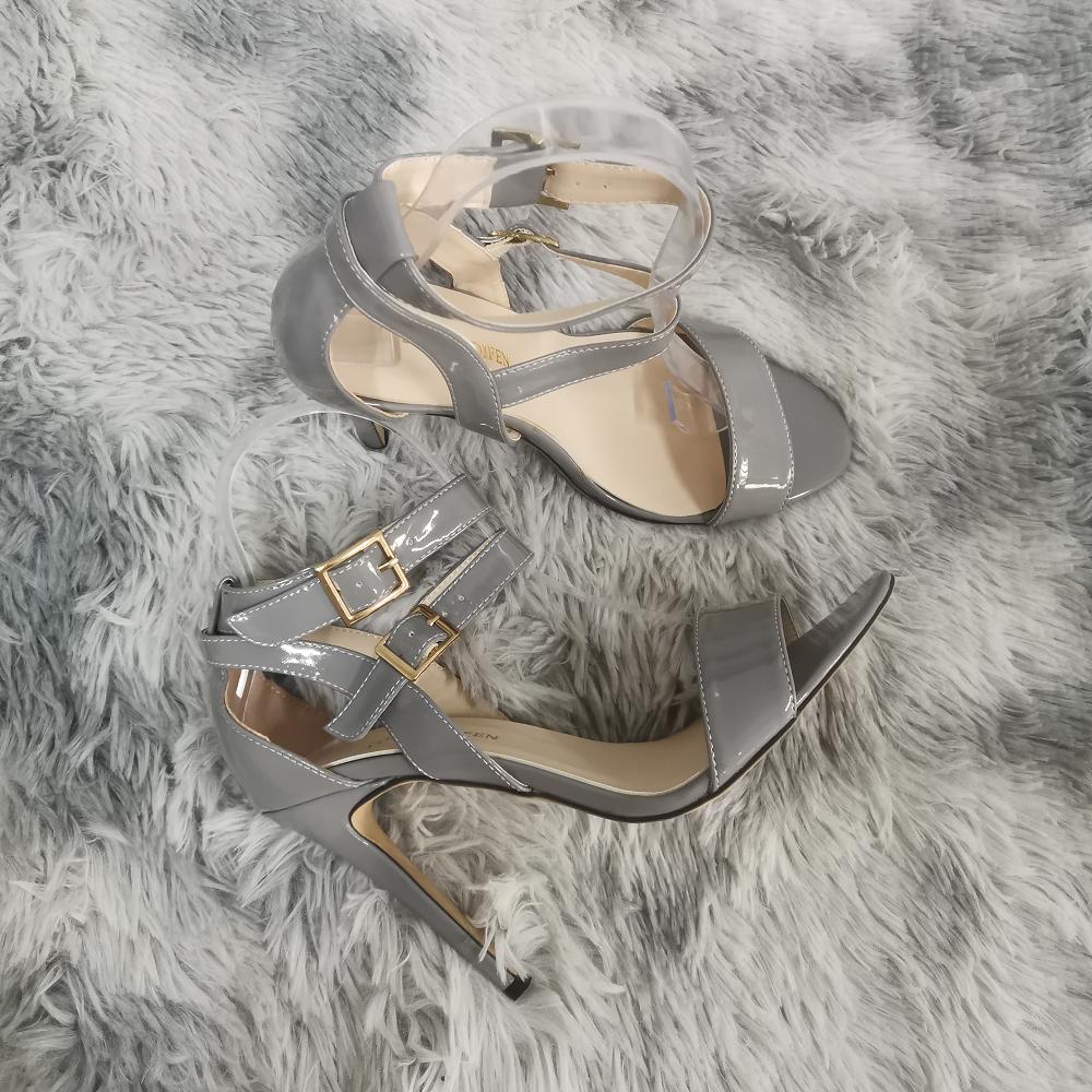 Женские босоножки, сексуальные, прозрачные, из ПВХ, на шпильках, летняя мода, с острым носком, на высоком каблуке, с ремешком на щиколотке, для вечеринки, свадьбы