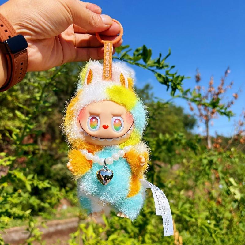 Pink Butterfly Change Baby Plush Toy Doll Pendant Labu Cloth High Version Figure Tide Play Gift