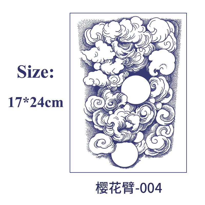 Juice Net Red Tattoo Sticker Lasts 7-15 Days Herbal Plant Semi Permanent Temporary Tattoos Sticker Body Art Fake Tatoo Men Women