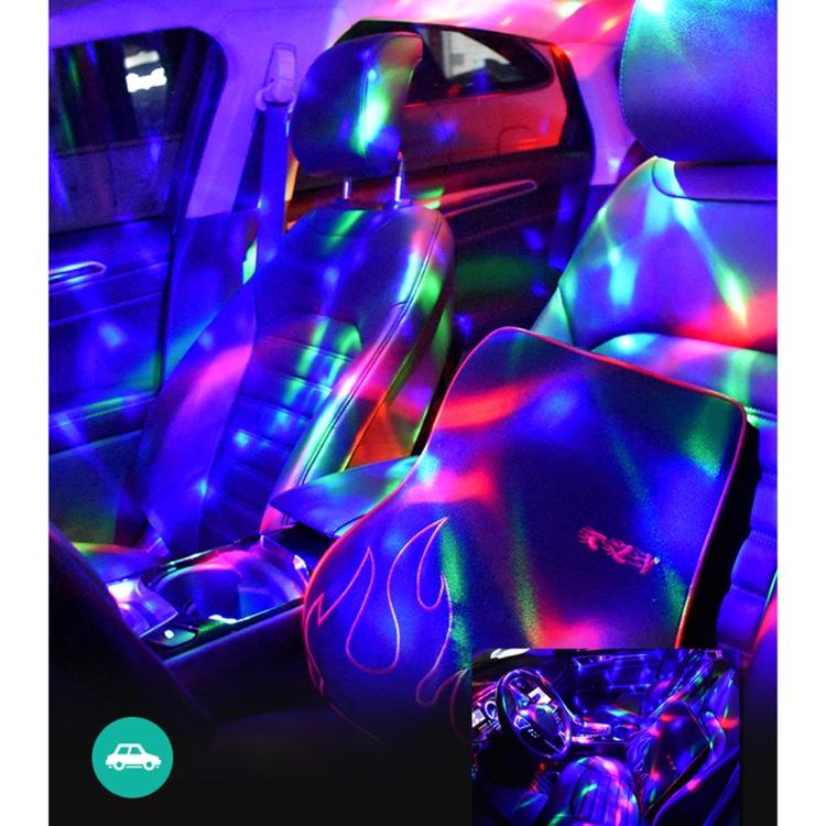 Универсальный ПК автомобильный сценический вечерний DJ USB светодиодный атмосферный свет красочное RGB освещение декоративная мини-лампа