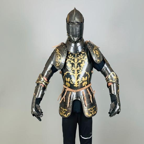 Конкурсный доспех Антона Пеффенхаузера Средневековый доспех Полудоспех Боевой воин Костюм на Хэллоуин Лучший подарок для него