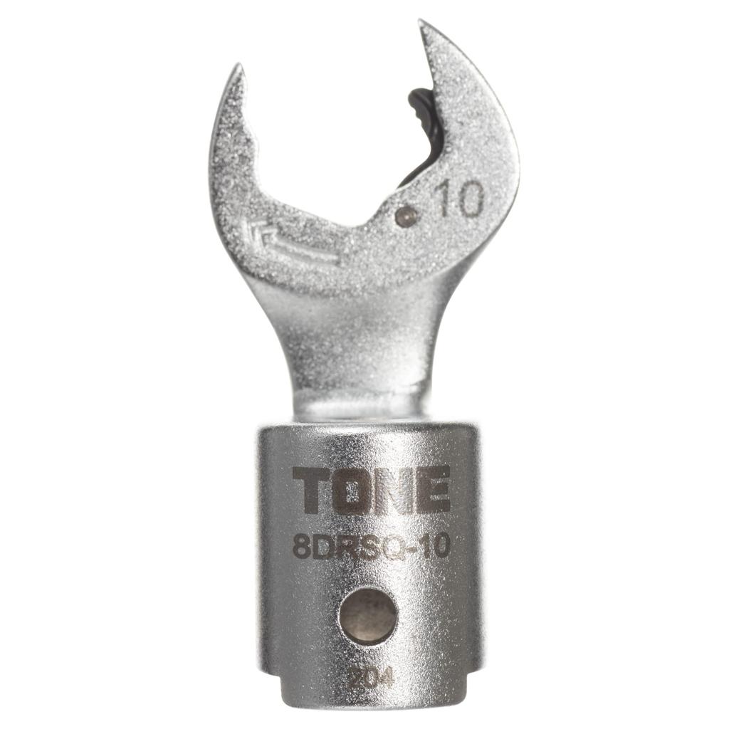 TONE Interchangeable Torque Wrench Quick Spanner Head 10mm Jaw Opening 8DRSQ-10 8mm