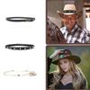 Cowboy Hat Band Hat Bands for Cowboy Hats Fedora Hat Band for Men Cowboy Hat Bands for Women Western Hat Bands