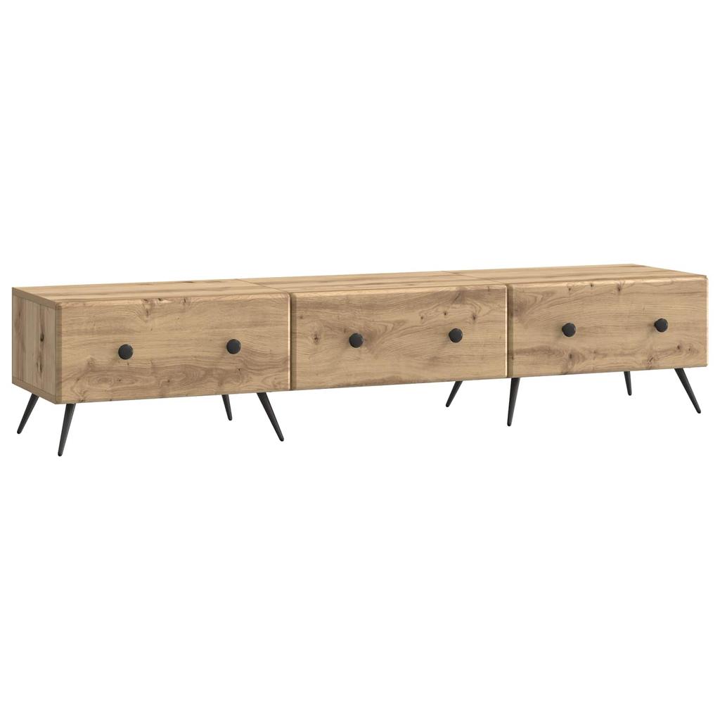 TV Cabinet Artisan Oak 147 x 34.5 x 30 cm Particleboard