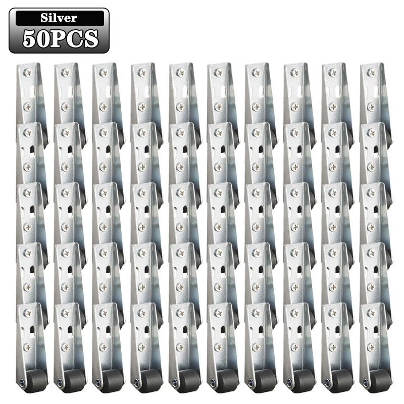 1-50 шт. плавно движущиеся направляющие ролики 0,8/1,6 дюйма длинный кронштейн направляющие колеса мебельная фурнитура аксессуары