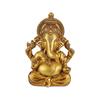 Resin Ganesha Idol Vinayaka Statue Vinayagar Murti Pillayar Ganesha Murti Ganpati Idol for Car Dashboard Home Office Decor