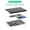 Внешний корпус для SSD M.2 NGFF B-key и MSATA на SATA 3.0, 6 Гбит/с, конвертер SSD NGFF, корпус для SSD, поддержка SSD 2230 2242 2260 2280