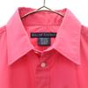 Ralph Lauren Embroidery Long Sleeve Shirt 9 Pink Women Used