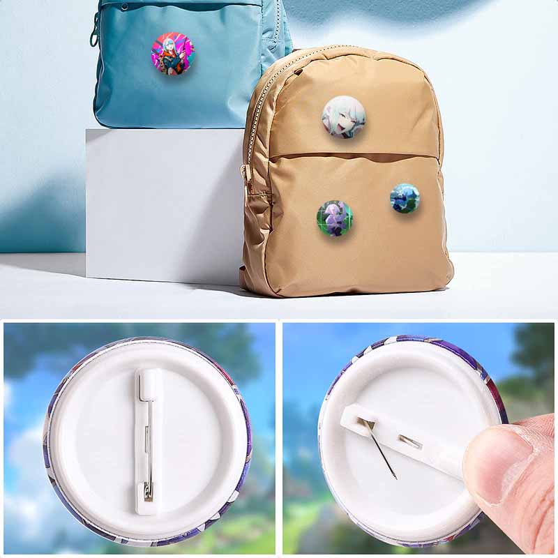 Cartoon Character Rebecca Lucy David Martinez Badge Backpack Clothes Button Collar Brooch Punk Anime Enamel Pins Jewelry Gifts