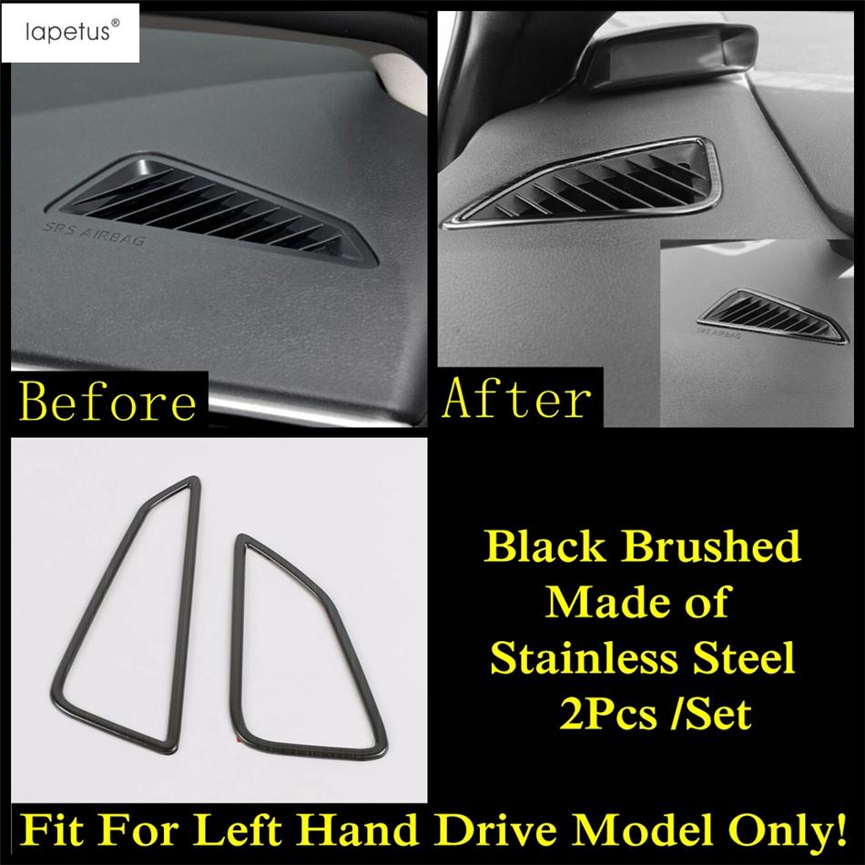 Central Console Dashboard Air AC Vent Outlet Frame Cover Trim For Toyota Corolla E210 - 2025 Stainless Steel Accessories