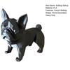 Yousheng French Bulldog Statue 3D Printed Standing Dog Figurine PLA Animal Sculpture Home Office Bookshelf Desktop Decoration Ornament